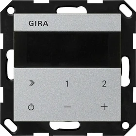 Gira Unterputz-Radio IP, alu