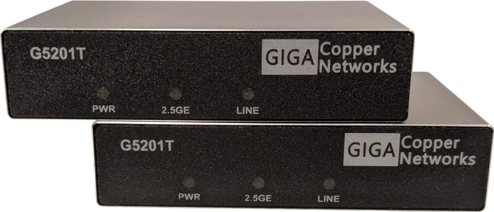 Giga Copper G4201TM Master/Client, Ethernet über Telefonleitung, RJ-11 G.hn, 1x RJ-45, 2er-Pack