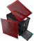 Montech King 95 Pro Vibrant Red, rot, Glasfenster Vorschaubild