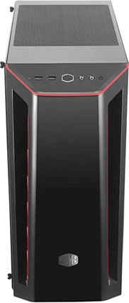 Cooler Master MasterBox MB520, rot, Acrylfenster