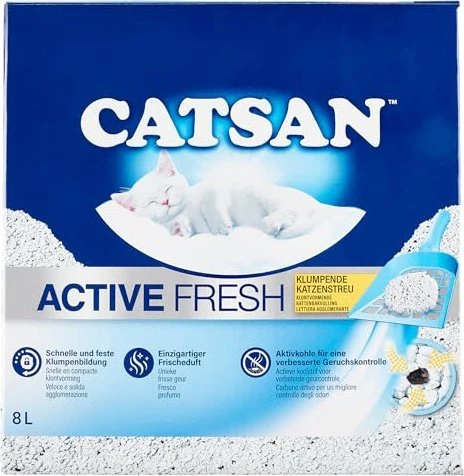 Catsan Active Fresh Katzenstreu, 8l