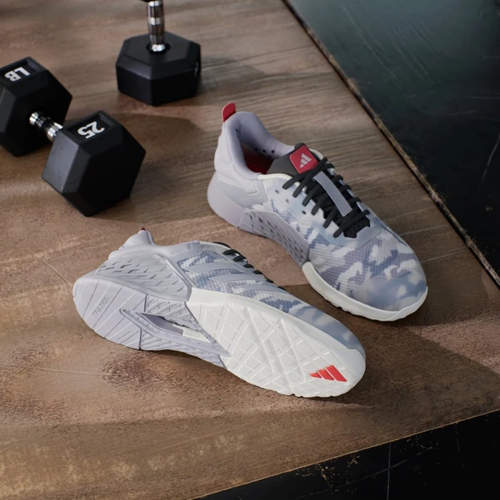 adidas Dropset 3 GFX chalk white/glory grey/bright red