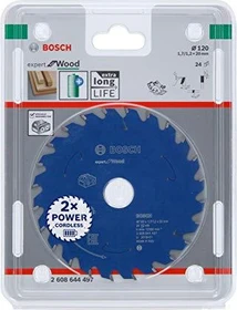 Bosch Professional Expert for Wood Kreissägeblatt 24Z, 120x1.2x20mm, 1 Stück