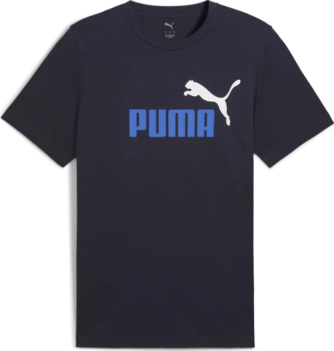 Puma Essentials 2 Colour No. 1 Logo T-Shirt kurzarm new navy (Herren)
