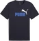 Puma Essentials 2 Colour No. 1 Logo T-Shirt kurzarm new navy (Herren) Vorschaubild