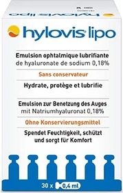 Hylovis lipo Augentropfen Einzeldosispipetten, 12ml (30x 0.4ml)