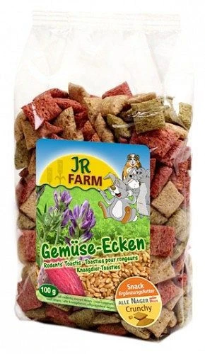 JR Farm Gemüse-Ecken, 100g