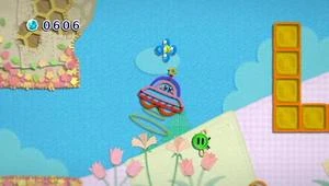 Kirby's Epic Yarn (Wii) – Bild 4 von 4