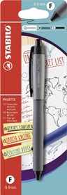 STABILO Palette Tintenroller (Mine) schwarz, Blister