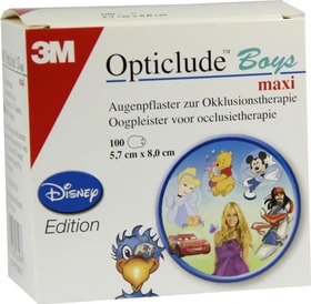 3M Opticlude Disney Boys maxi,   100 Stück