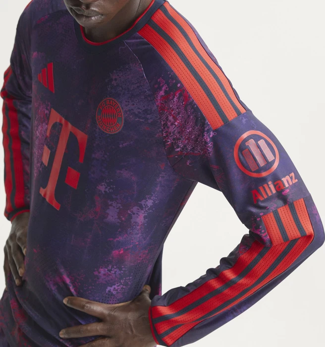 adidas FC Bayern München Authentic 2026/2027 Ausweichtrikot langarm (Herren)