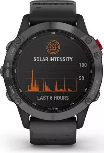 Garmin Fenix 6 Pro Solar slate grey/black