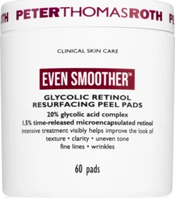 Peter Thomas Roth Even Smoother Glycolic Retinol Resurfacing Peel Pads, 60 Stück