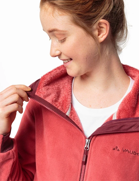 Vaude Neyland Fleece Hoody Jacke brick (Damen)