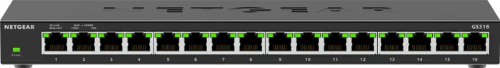 Netgear GS300 Desktop Gigabit Switch, 16x RJ-45
