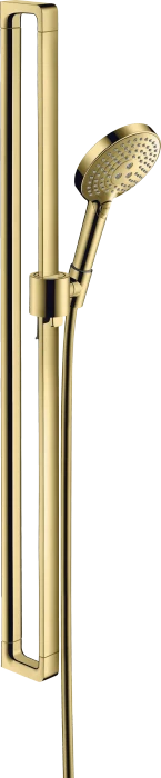 Hansgrohe Axor Citterio E Brauseset 0.90m mit Handbrause 120 3jet polished brass