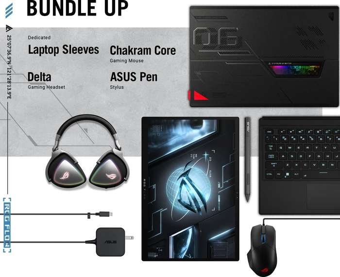 ASUS ROG Flow Z13 GZ301ZE-LD220W, Core i9-12900H, 16GB RAM, 1TB, GeForce RTX 3050 Ti, DE