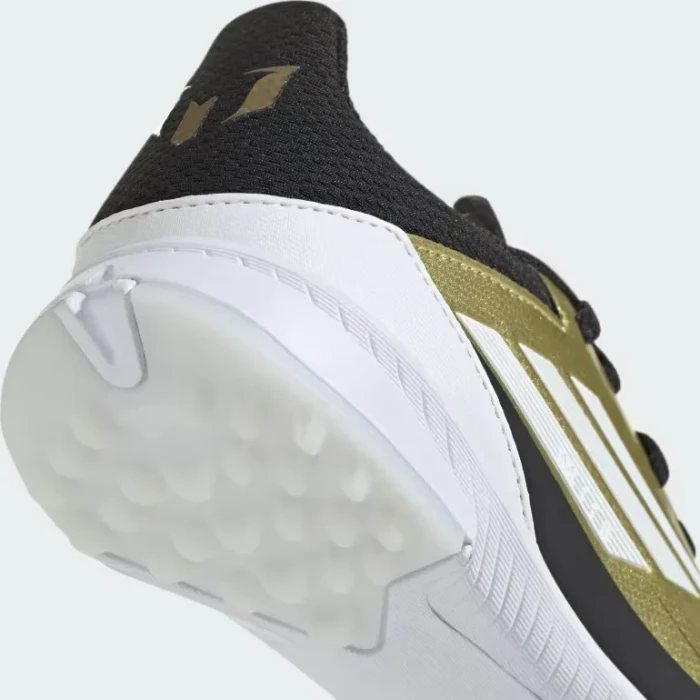 adidas F50 League Messi TF gold metallic/cloud white/core black (Junior)