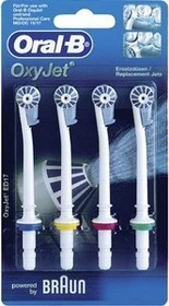 Oral-B OxyJet Ersatzdüse, 4 Stück