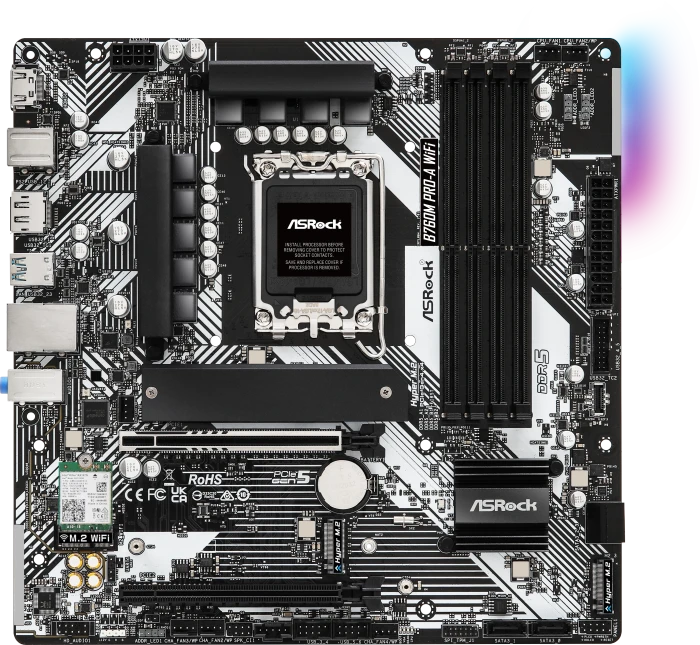 ASRock B760M Pro-A WiFi (Intel 1700)