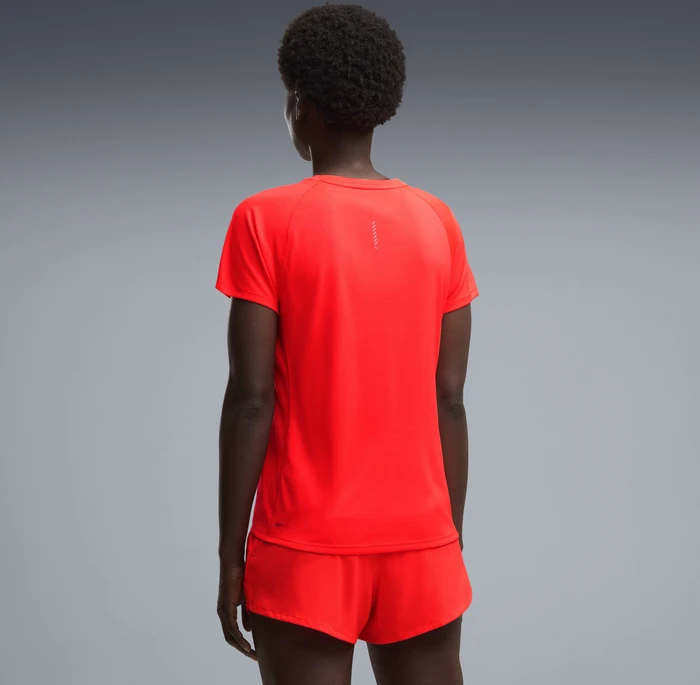 Puma Veolocity Laufshirt kurzarm ultra red
