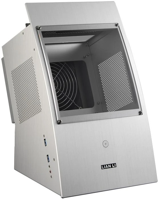 Lian Li PC-Q30A silber, Acrylfenster, Mini-ITX
