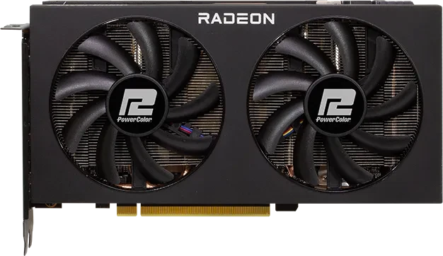 PowerColor Fighter Radeon RX 7600 XT, 16GB GDDR6, HDMI, 3x DP