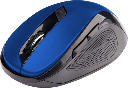 C-Tech WLM-02B Wireless Office Mouse blau/schwarz, USB