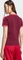 adidas 3-Streifen Slim T-Shirt kurzarm maroon/power pink (Damen) Vorschaubild