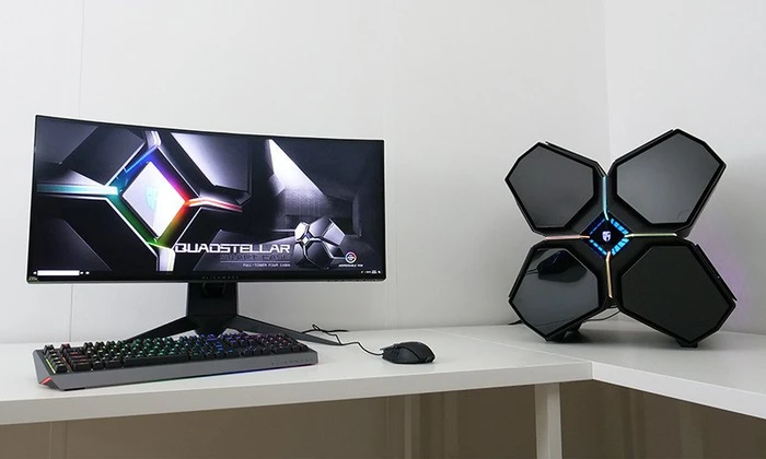 DeepCool Quadstellar, Glasfenster
