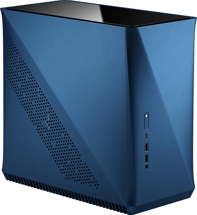 Fractal Design Era ITX Cobalt TG, Glasfenster, Mini-ITX