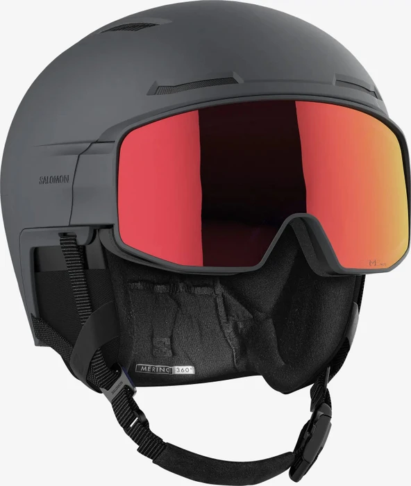 Salomon Driver Prime Sigma Photo MIPS Helm grau