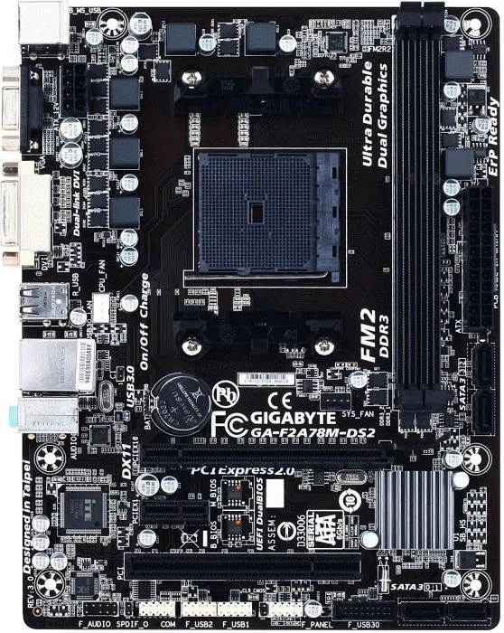 GIGABYTE GA-F2A78M-DS2 (AMD FM2+)