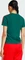 adidas 3-Streifen Slim T-Shirt kurzarm team dark green/bold green/white/better scarlet (Damen) Vorschaubild