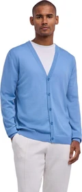 Falke Basic Apparel Cardigan V-Ausschnitt Strickjacke sky blue (Herren)