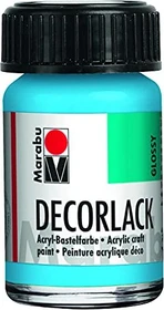 Marabu Decorlack Acryl Acrylfarbe, hellblau, 15ml