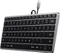 Satechi Slim W1 Wired Backlit Keyboard, -C, schwarz/grau, USB, US Vorschaubild