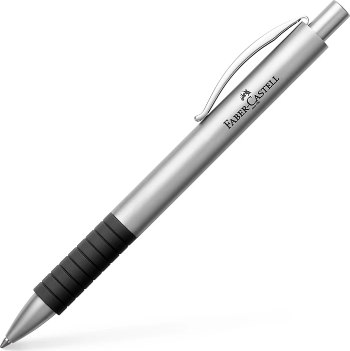 Faber-Castell Essentio Metall Kugelschreiber silber matt