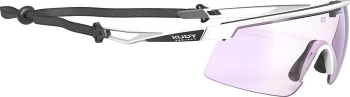 Rudy Project Turbolence white matte/2 laser purple