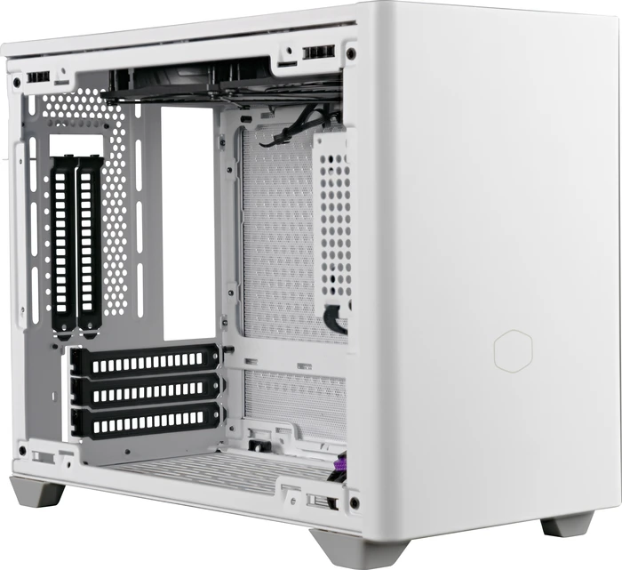 Cooler Master MasterBox NR200P, weiß, Glasfenster, Mini-ITX