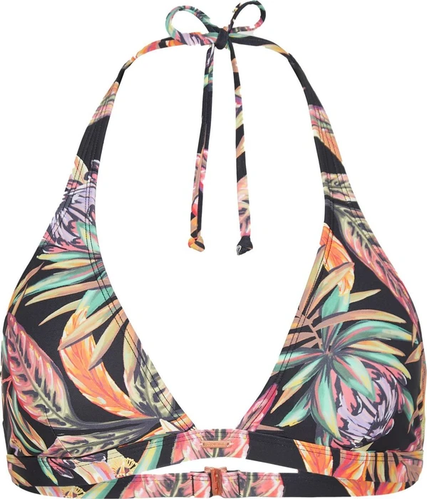 O'Neill Marga Top Bikini-Oberteil black tropical flower (Damen)