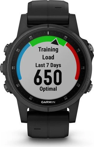 Garmin Fenix 5S Plus Sapphire schwarz