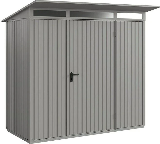 EcoStar Trend Premiumline Typ 1 Gerätehaus grau