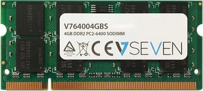 V7 SO-DIMM 4GB, DDR2-800, CL6