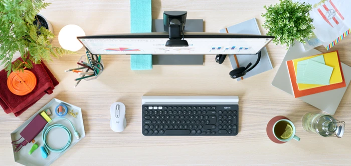 Logitech Signature M650 Large, Off-White, Logi Bolt, USB/Bluetooth