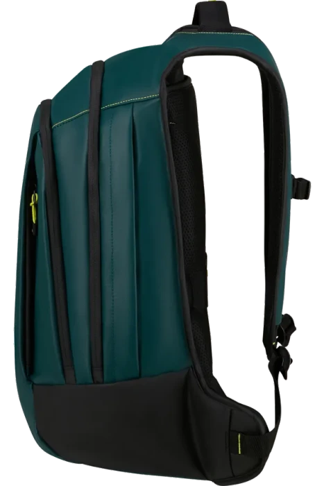 Samsonite Ecodiver Rucksack L, Notebook Rucksack, 17.3", Dark Teal/Lime