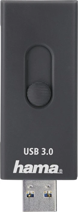 Hama OTG Dual-Slot-Cardreader, USB-C 3.0/USB-A 3.0 [Stecker]