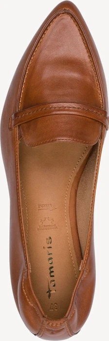 Tamaris Lederslipper braun (Damen)