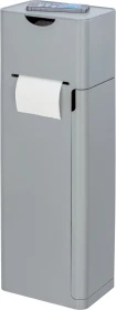 Wenko Imon WC-Garnitur grau Kunststoff
