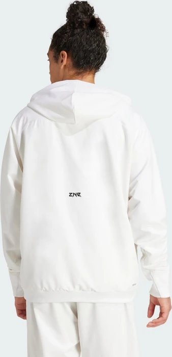 adidas Z.N.E. Woven Zip Hoodie weiß (Herren)